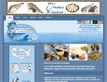 Tablet Screenshot of donlansfish.com
